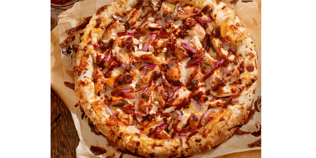 Grilled BBQ Chicken Pizza